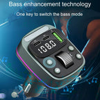 Car Voltage Display Fast Charger Subwoofer MP3 Bluetooth Player — view 10