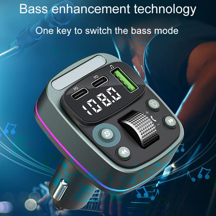 Car Voltage Display Fast Charger Subwoofer MP3 Bluetooth Player — view 10