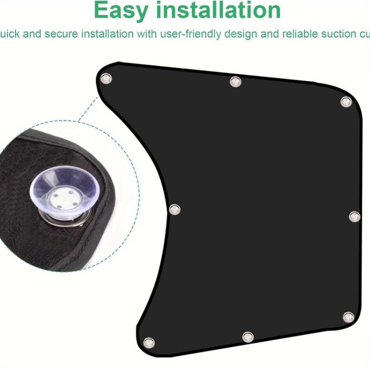 Car Sun Protection Heat Insulation Sunshade Front Side Curtains