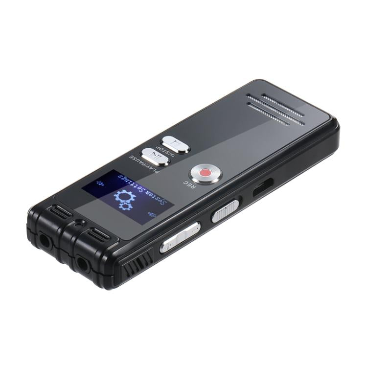 SK6 0.8-inch LED Screen Interview Recorder USB Rechargeable MP3 Player