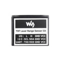 Waveshare TOF Time of Flight Laser Range Sensor, UART / I2C / IO Communication