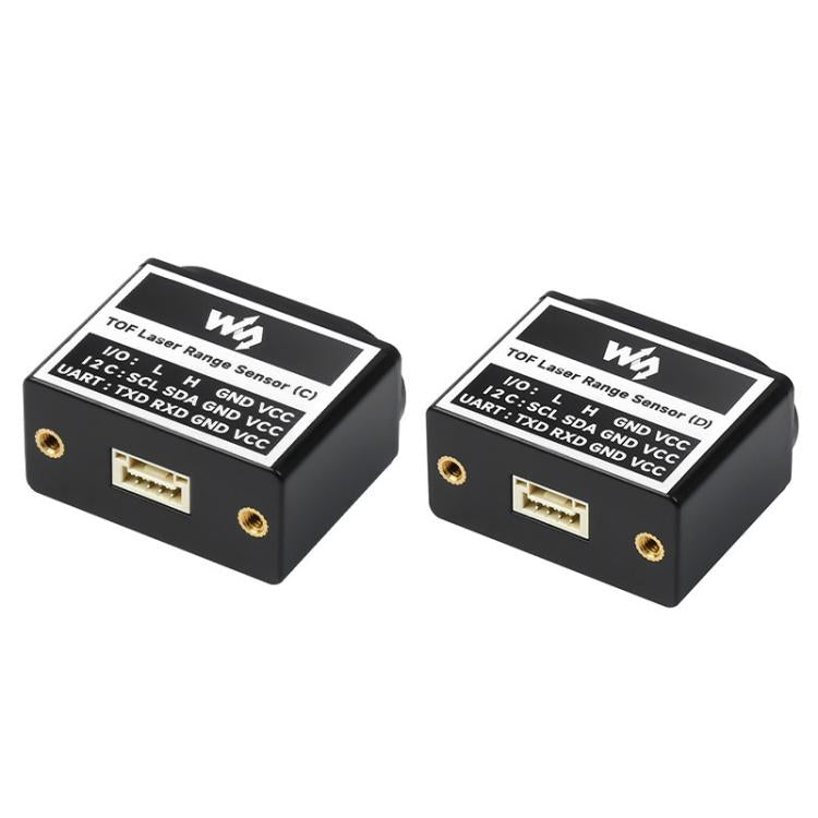 Waveshare TOF Time of Flight Laser Range Sensor, UART / I2C / IO Communication