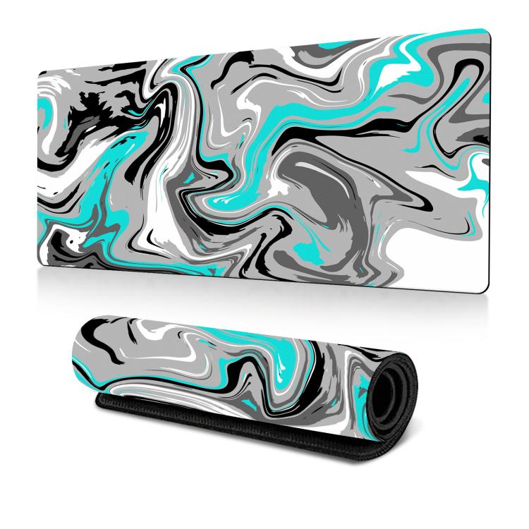 Large Abstract Mouse Pad Gamer Office Computer Desk Mat — Abstract Fluid 15