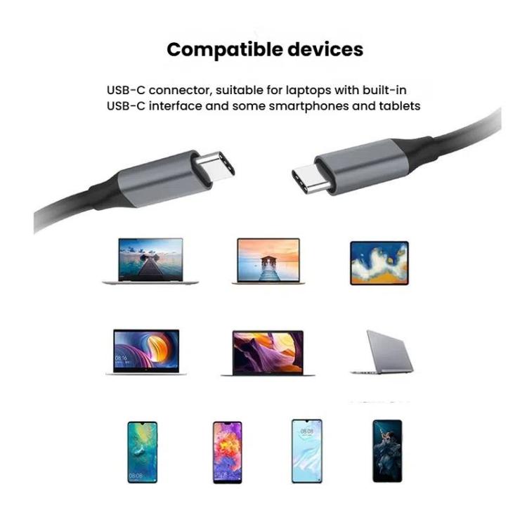 8-In-1 USB-C/Type-C Gigabit Ethernet Port Docking Station Hub — view 9