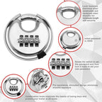 Coupler Gooseneck Hitch Trailer Lock For Heavy Trailer Transporter RV