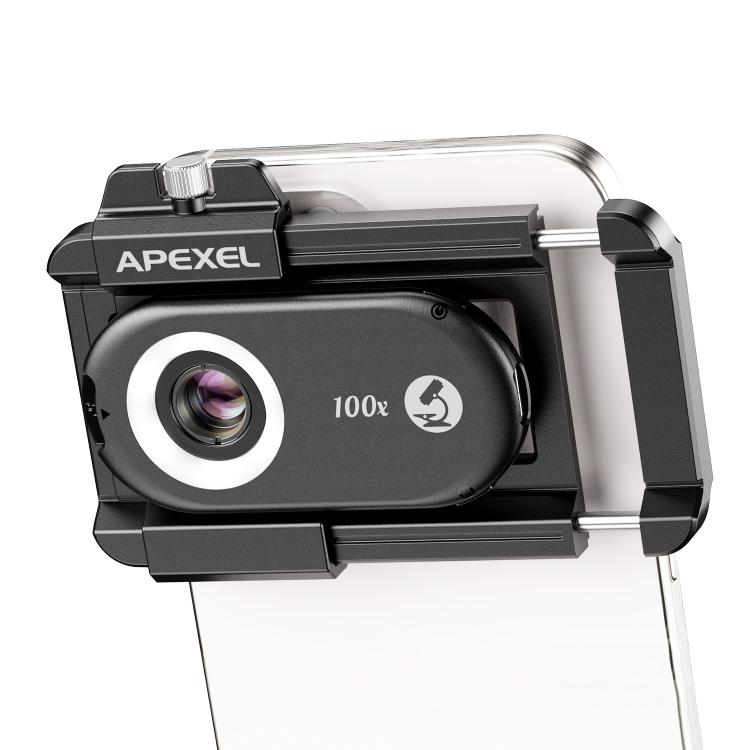100X Portable Cell Phone Microscope With LED Lights