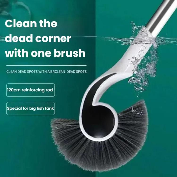 Fish Tank Brush Long Handle Cleaning Algae Removal Tool Inner Wall Cleaning Fish Tank Brush — view 11