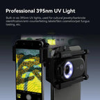 150X Portable Microscope Cell Phone Lens With LED/ UV Lights Built-in CPL Filter