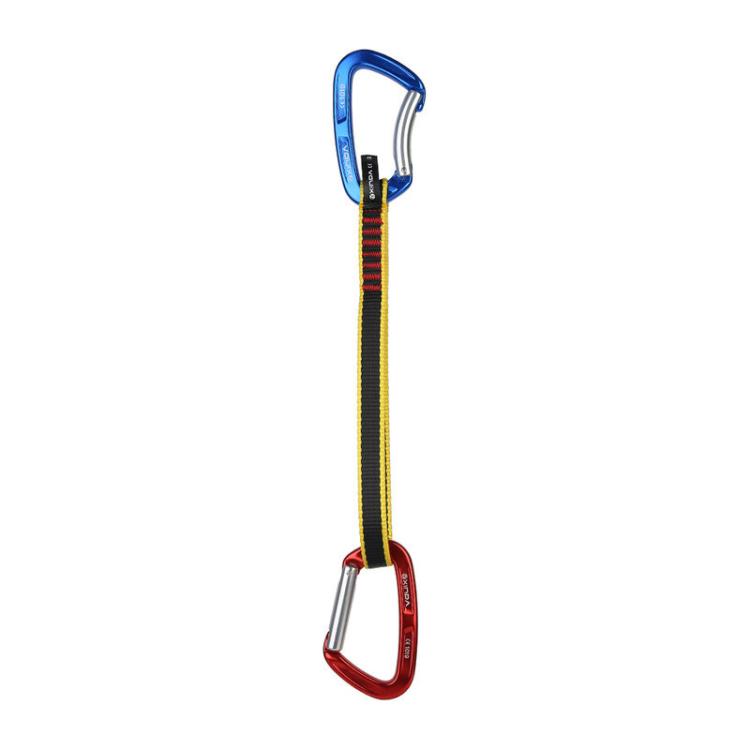XINDA XD-CP05/06 Outdoor Mountaineering Climbing Straight Door Curved Door Fast Hanging Safety Buckle Flat Belt — 32cm