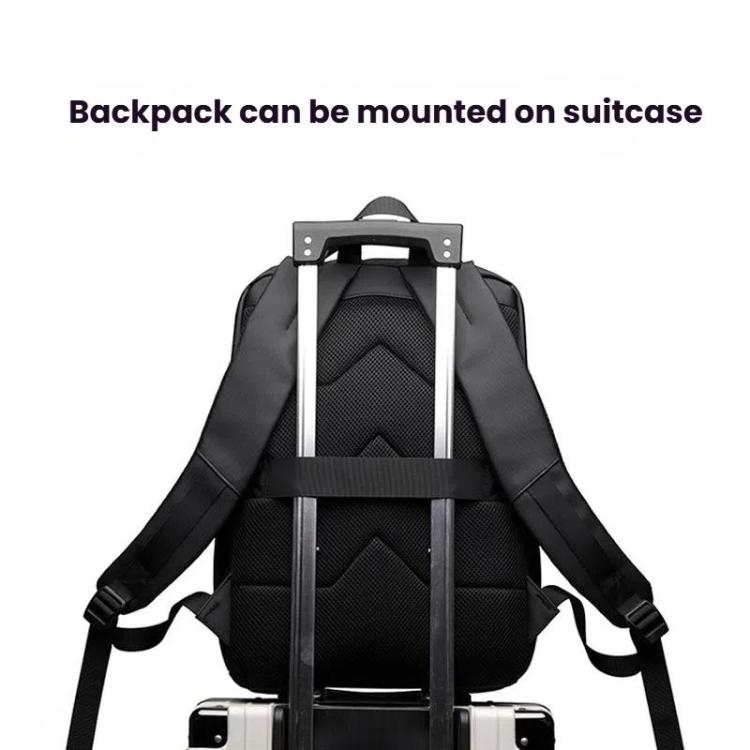 WEPOEWR Men 14-inch Laptop Backpack Waterproof Large Capacity Business Commuter backpack — view 8