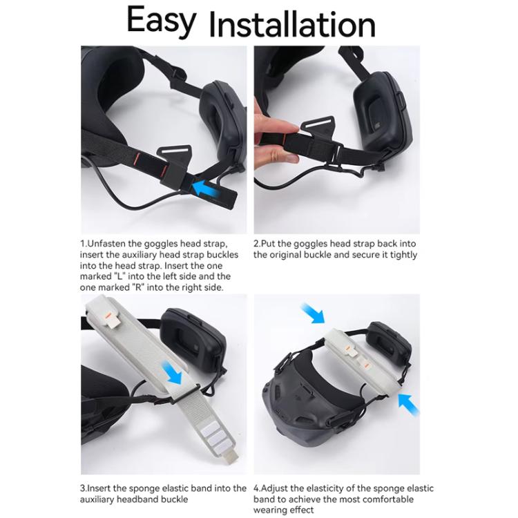 For DJI N3 Breathable Pressure Relief Comfortable Headband
