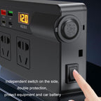 12V24V To 220V Car Multi-Function Inverter Socket Fast Charger