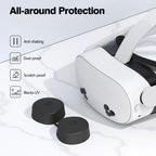 For Meta Quest 3S / Quest 2 VR Lens TPU Protective Cover