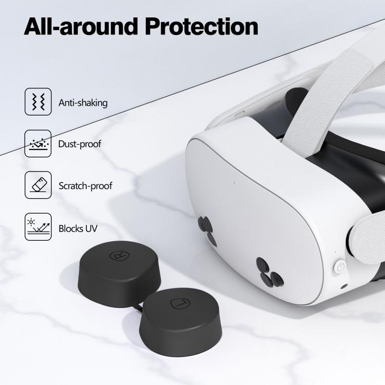 For Meta Quest 3S / Quest 2 VR Lens TPU Protective Cover