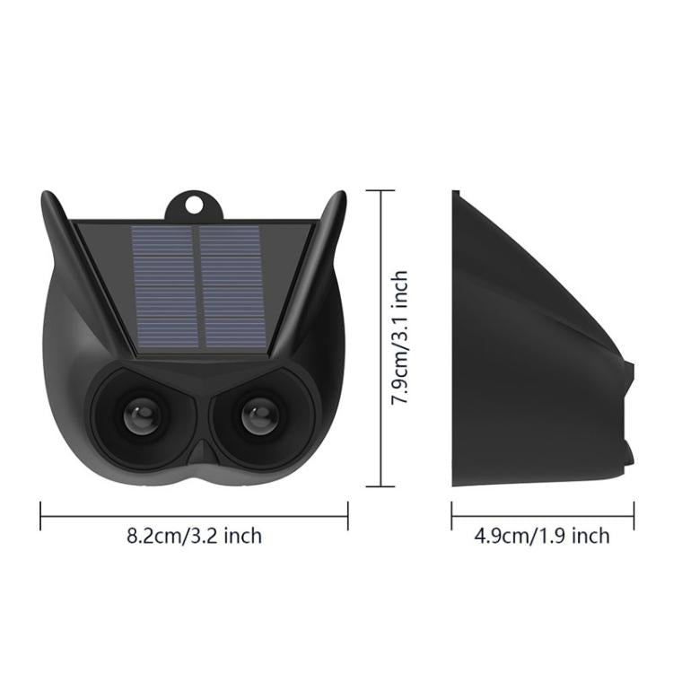 Solar Flash Repeller Outdoor Animal Repellent Warning Light — view 3