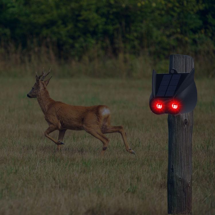 Solar Flash Repeller Outdoor Animal Repellent Warning Light — view 8