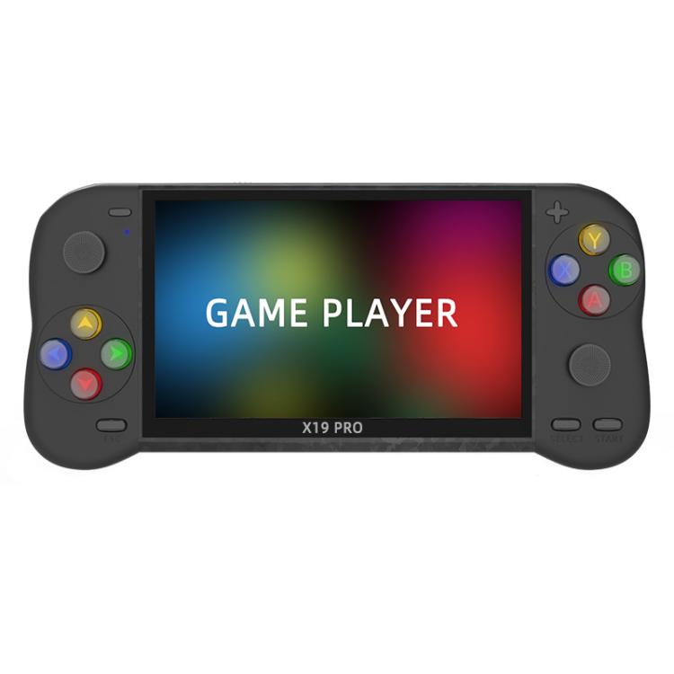 X19 Pro 5.1-inch Screen Handheld Game Console Supports AV TV Output With 8G Memory Card