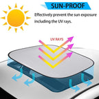 For BMW Mini Car Roof Heat Insulation UV Reflective Sunshade Cover