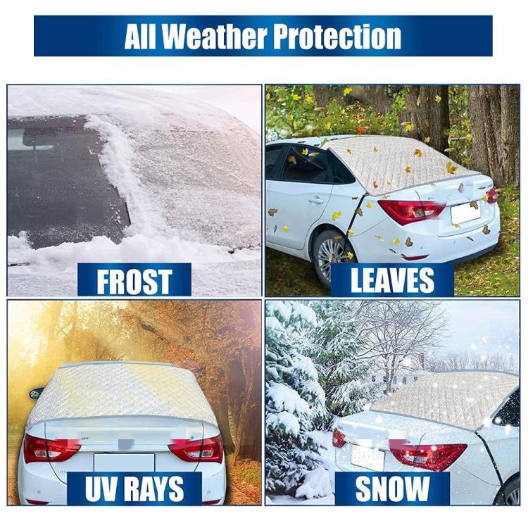 Car Rear Window Thickened Sun Shield All-Weather Protective Cover