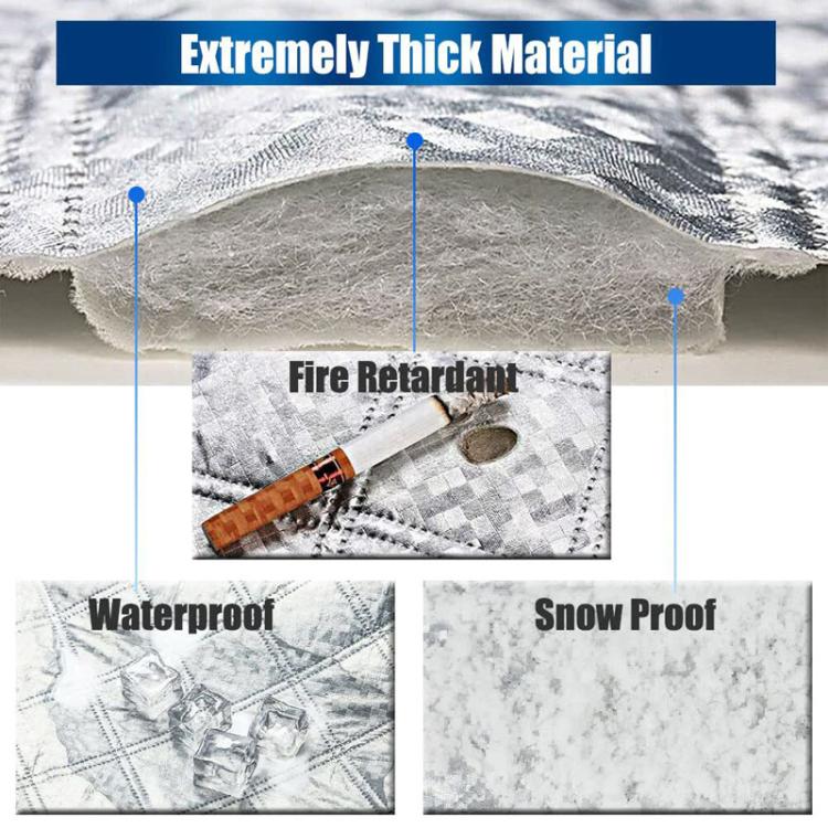 Car Rear Window Thickened Sun Shield All-Weather Protective Cover