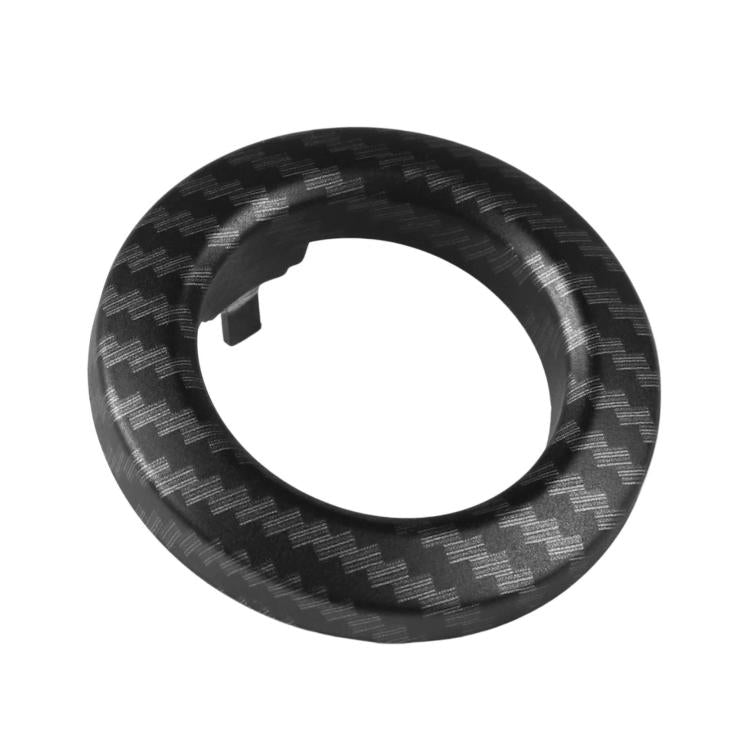 For BMW E90 / E91 / E92 / E60 One-Key Start Button Cover Decoration — Carbon Fiber