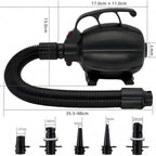 GLD-318 High Power 600W Electrical Inflatable Pump Tent Yoga Mat Inflator
