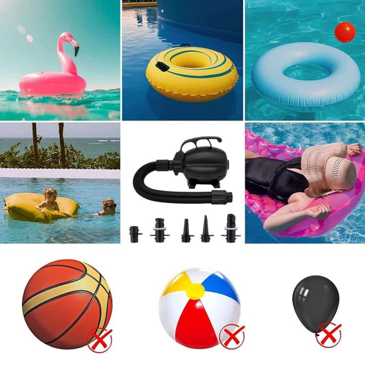 GLD-318 High Power 600W Electrical Inflatable Pump Tent Yoga Mat Inflator