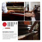 Piano Tuning Tool Set Tuning Stop Tape Wrench Musical Instrument Accessories — view 7