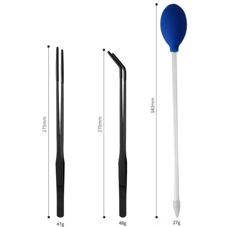 Pet Feeding Tweezers Reptile Pets Feeding Clip Aquascape Tool — view 13