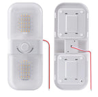 12-24V RV Light 120 LEDs 3-Color Temperature Rotary Button Dimming Roof Light