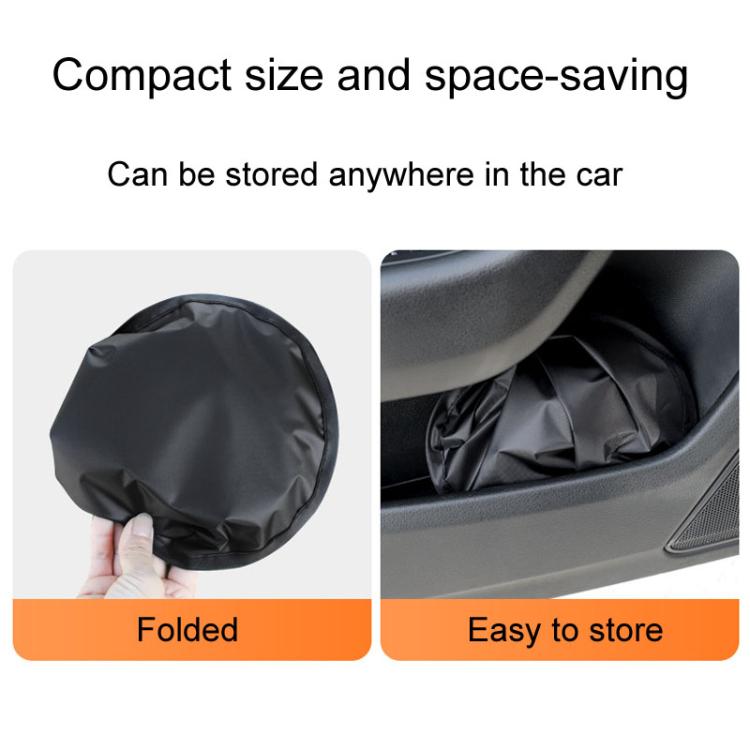1pair Car Quick Installation Static Film Adsorption Opaque Window Sunshade
