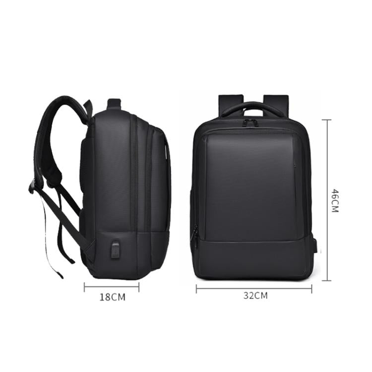 OUMANTU 2103 Large Capacity Multi-Compartment Waterproof Laptop Backpack With USB Port — view 6