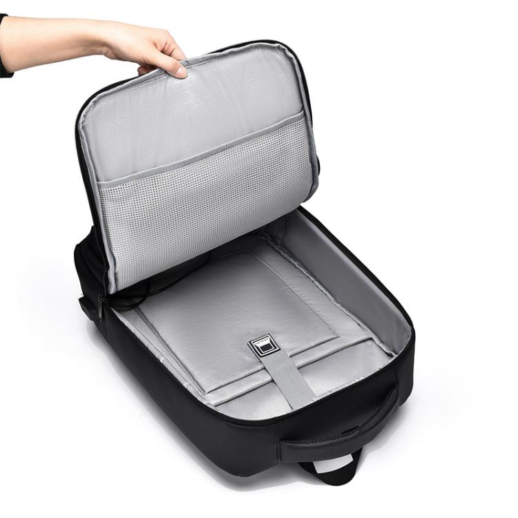 OUMANTU 2103 Large Capacity Multi-Compartment Waterproof Laptop Backpack With USB Port — view 8