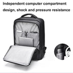 OUMANTU 2103 Large Capacity Multi-Compartment Waterproof Laptop Backpack With USB Port — view 10