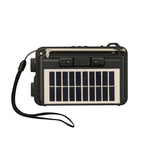 322BTS Solar Multi-band Antenna FM Radio Portable Flashlight Bluetooth Speaker