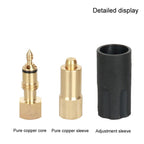 Universal High Pressure Spray Adjustable Nozzle Washer Cleaning Parts