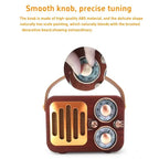 Retro Multifunctional Radio Bluetooth Speaker Handhled Audio Decoration Ornament — view 8