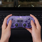 8BitDo SN30 Pro Retro Special Edition Translucent Wireless Bluetooth Multi-Platform Gamepad — Green