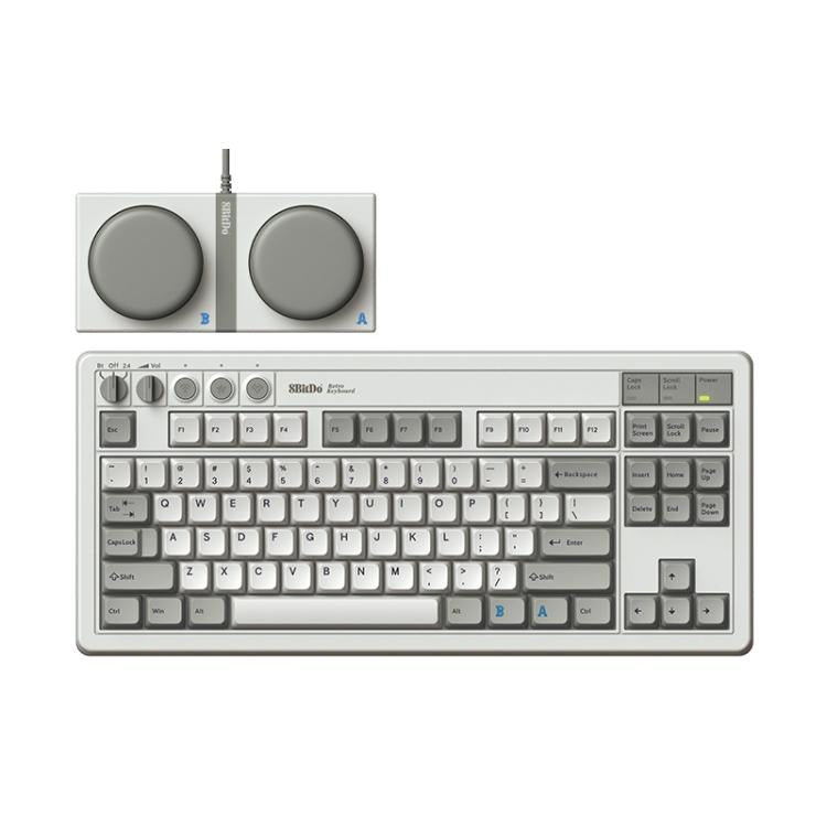 8BitDo Retro87 M Mechanical Keyboard Vintage Wireless Bluetooth / 2.4G / Wired Triple Mode Connection Keyboard