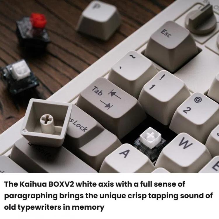 8BitDo Retro87 M Mechanical Keyboard Vintage Wireless Bluetooth / 2.4G / Wired Triple Mode Connection Keyboard