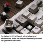 8BitDo Retro87 M Mechanical Keyboard Vintage Wireless Bluetooth / 2.4G / Wired Triple Mode Connection Keyboard