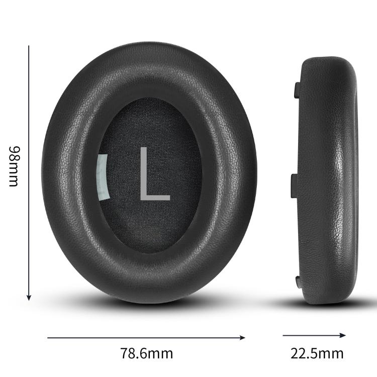 For Bose NC700 Headset 1pair Lambskin Earpads Sponge Cover Earmuffs
