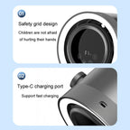 F158 Desktop Mini Multi-Speed Circulating Fan Timed Remote Control Lighted Fan