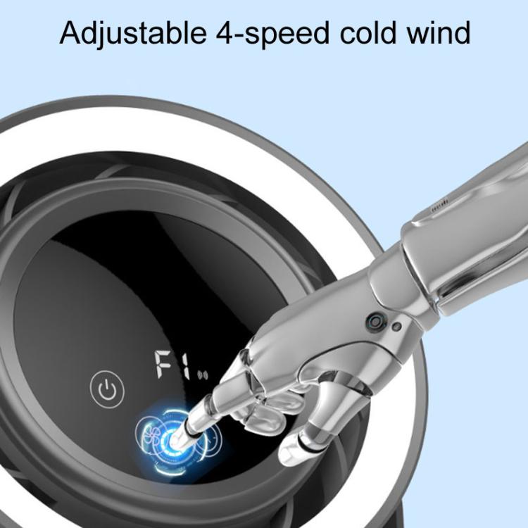 F158 Desktop Mini Multi-Speed Circulating Fan Timed Remote Control Lighted Fan