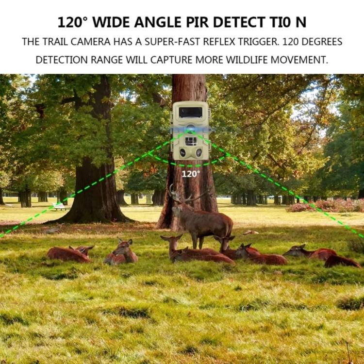 4K 48MP Animal Monitoring Home Security Outdoor Hunting Camera