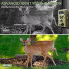 4K 48MP Animal Monitoring Home Security Outdoor Hunting Camera