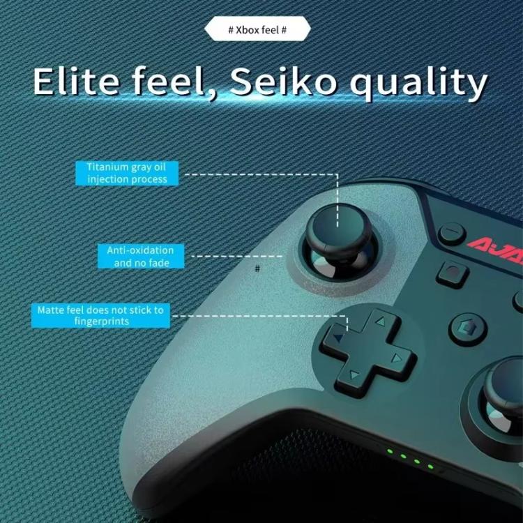 Ajazz AG180 Wireless Bluetooth + Wired Dual Mode Gamepad For Switch / PC / Android / IOS