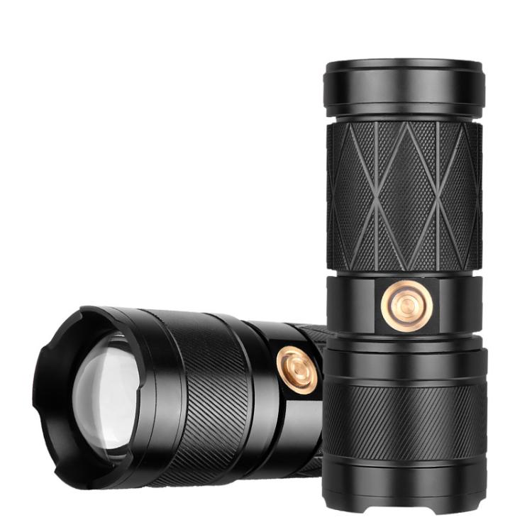 Mini Outdoor Long-Range Strong Light LED Flashlight — White Laser
