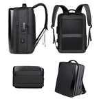 OUMANTU 966 Large-Capacity Waterproof Three-Dimensional Password Lock Laptop Backpack — view 5