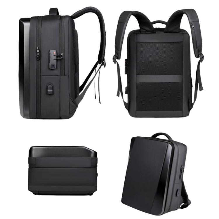 OUMANTU 966 Large-Capacity Waterproof Three-Dimensional Password Lock Laptop Backpack — view 5